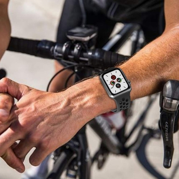 Apple watch band 40mm Silicone 42mm band 44mm band 45mm 49mm band 38mm Band - Picture 2 of 3